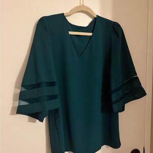 Teal Women's Top